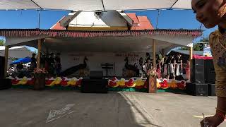 High School Students Performance for Lao New Year 2024 #laonewyear #temple #dance