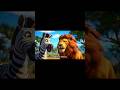 दौड़ की दोस्ती – शेर और ज़ेब्रा" 🦁🦓🏃♂️ की कहानी #Storys #zoo #music
