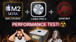 M2 Ultra & Logic Pro!  Incredible Performance! INSANE track counts!