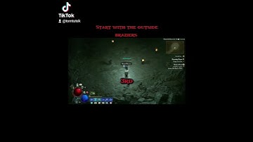 #Diablo 4 cellars brazier puzzle solution. #diablo4guide #diablo #gaming