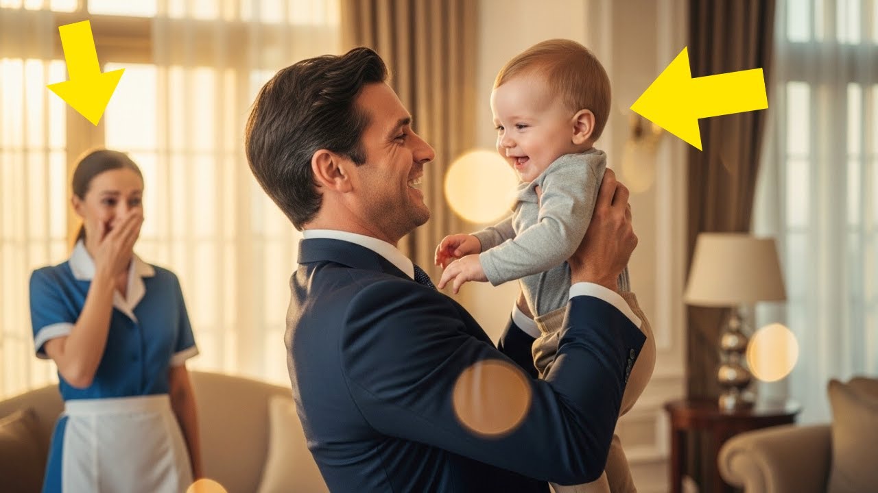 EMPLEADA LLEGÓ CON SU BEBÉ ENFERMO AL TRABAJO… ¡EL GESTO DEL PATRÓN MILLONARIO HIZO LLORAR A TODOS!