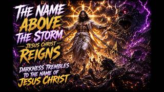⚡🌩️ THE NAME ABOVE THE STORM — JESUS CHRIST REIGNS ✝️ | INSANE HARDCORE PHONK ROCK SYNTHWAVE  👑⚔️