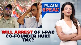 IPAC Co-Founder Arrested in Coal Scam Probe, TMC-BJP Face Off | West Bengal | Plain Speak | News18
