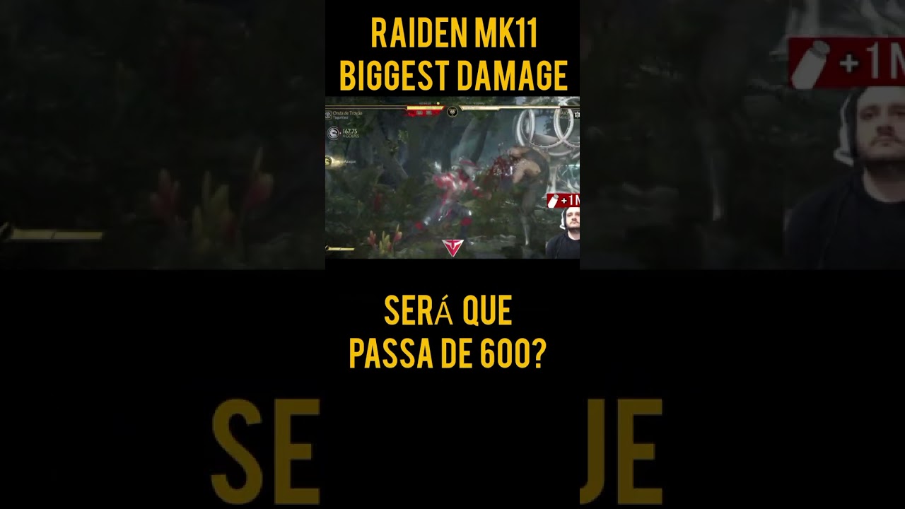 RAIDEN BIGGEST DAMAGE MK11 KL