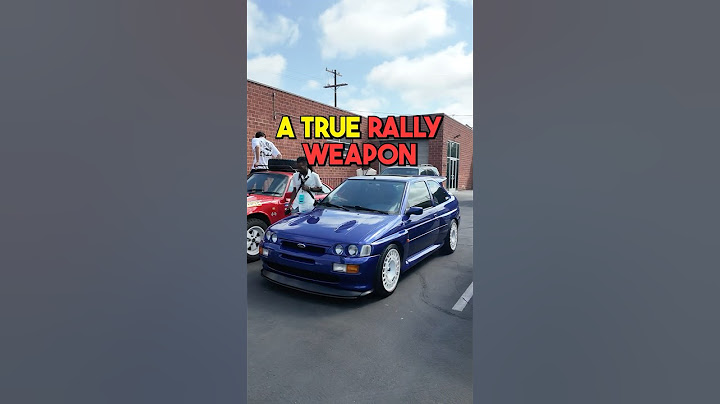 Encontré una leyenda del rally en un estacionamiento 😳