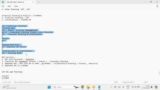 Famous SAP Analytics Cloud & Planning-Session 30 - Finance Intro Net Worth