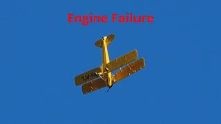 I Lost My Engine Dh. 82 Tiger Moth Engine Failure & Perfect Landing