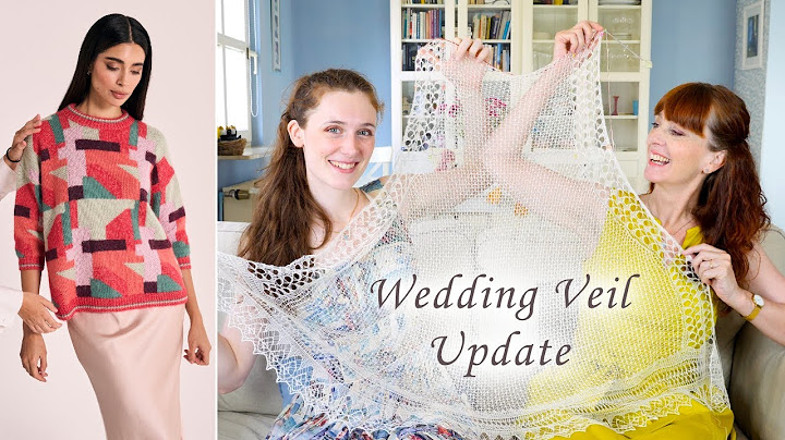 Knitting Meets Architecture & Wedding Veil Update - Ep. 155 - Fruity Knitting