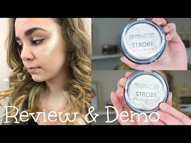 Udvikle minimal Hr Makeup Revolution STROBE Highlighters: Review & Demo! - YouTube