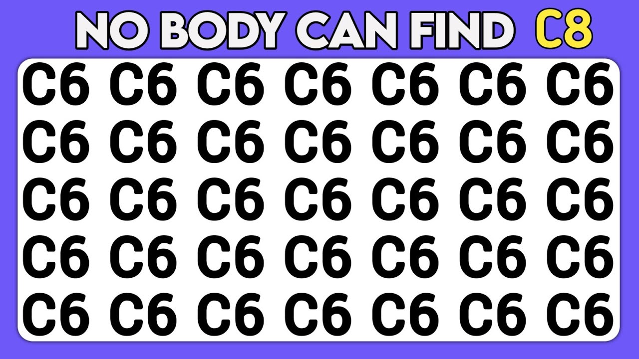 Find the Odd One Out | Test Your Observation Skills Battle | Number and ...