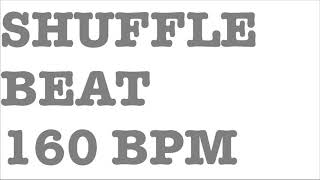 SHUFFLE BEAT DRUM BACKING TRACK γ -160 BPM-