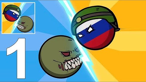 Countryballs - Zombie Attack - Gameplay Walkthrough (Android) Part 1