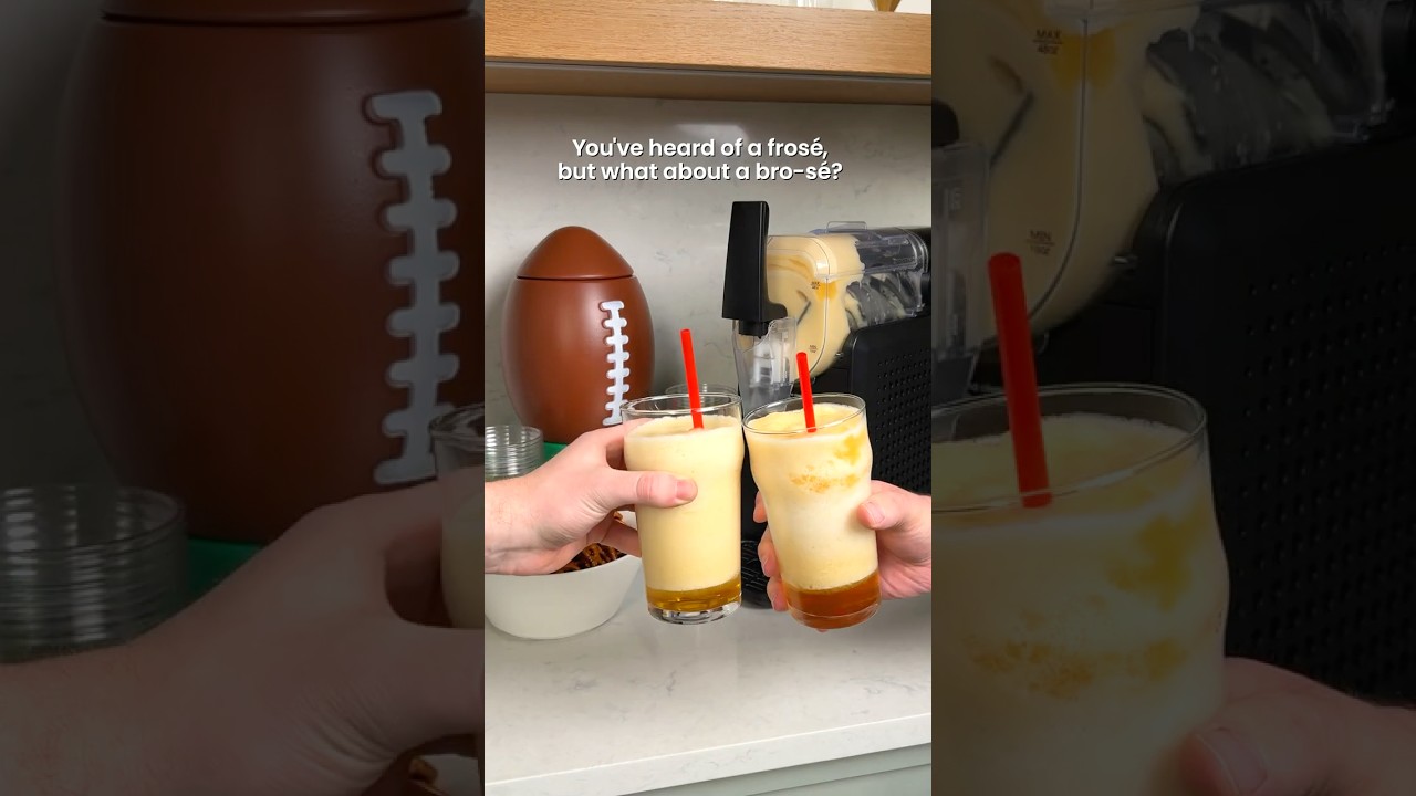 Для просмотра футбола необходим замороженный пивной коктейль.