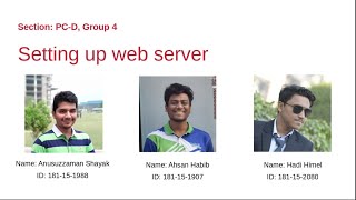 Setting up a web server in Linux (LAMP Stack) - Operating System Lab