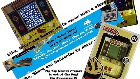 This is my Pac-Man Mini-Cade Prototype with a Raspberry PI! - Part 1