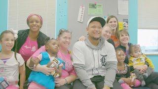 Celebrity Miguel Cabrera bring smiles all around at Children's Hospital of Michigan! #DETCaravan Wealth
