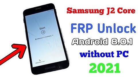 Samsung J2 Core HARD RESET & FRP BYPASS | Latest Security Patch 2021 (Without PC) New Trick