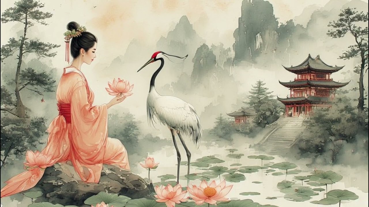 Sacred Lotus Meditation - Slow Erhu & Guzheng Duet