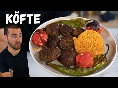 Die PERFEKTEN Köfte - In 7 einfachen Schritten - türkische Frikadellen