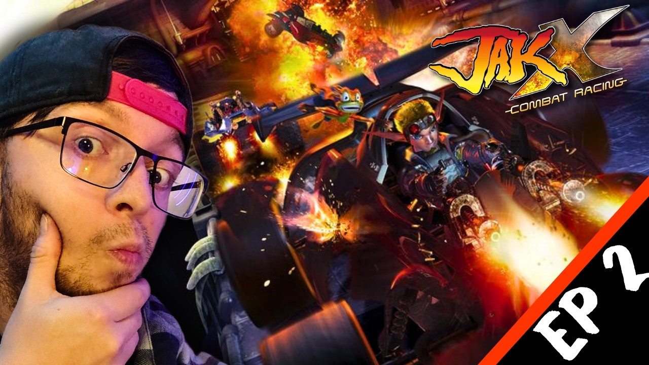 Why Didn't I Play This Sooner?! 🏆 Fast Cars & Heavy Weapons!Jak X: Combat Racing LIVE Ep 2