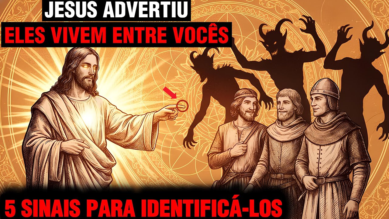 Jesus Ensinou os Escolhidos a Ver Arcontes Entre Amigos e Família — 5 Sinais que Não Podem Esconder