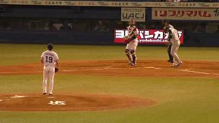 20170822 ヤクVS阪神 21 大山特大ホームラン