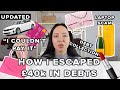 [UPDATED] My Story: How I ESCAPED £40k In DEBTS (University - Scam?)