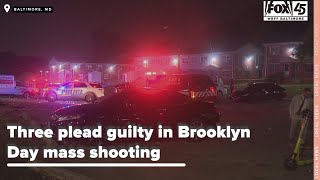 Three plead guilty in Brooklyn Day mass shooting