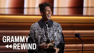 Watch Jon Batiste’s Encouraging Speech For His 2022 'We Are' Album Of The Year Win | GRAMMY Rewind