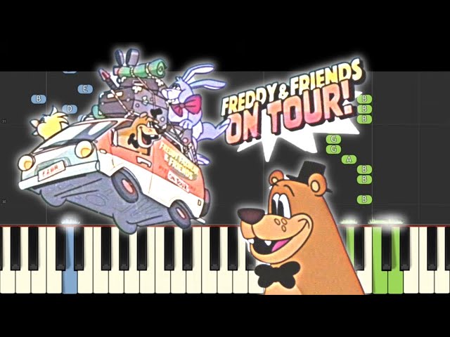 FNAF Security Breach - Forever and Ever (Freddy and Friends Theme) Piano Tutorial class=