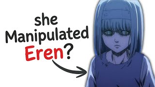 "Ymir Fritz manipulated Eren." (Crazy AoT Theory)