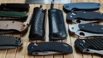 Complete Collection of my locking knives. Enjoy. 