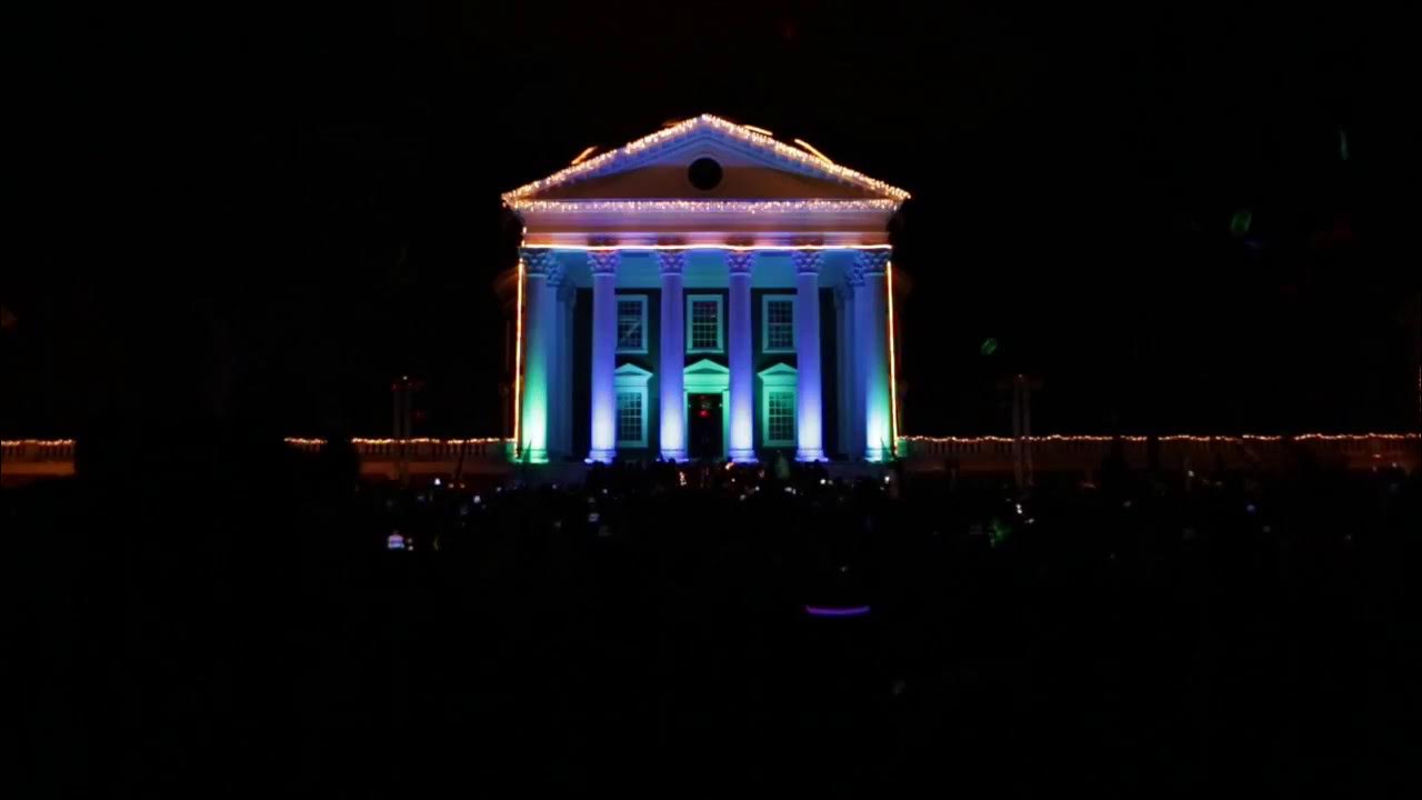 UVa Lighting of the Lawn Light Show 2016 YouTube