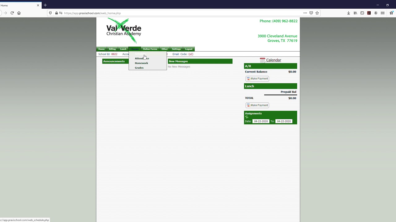 VVCA Reenrollment  Starting Form