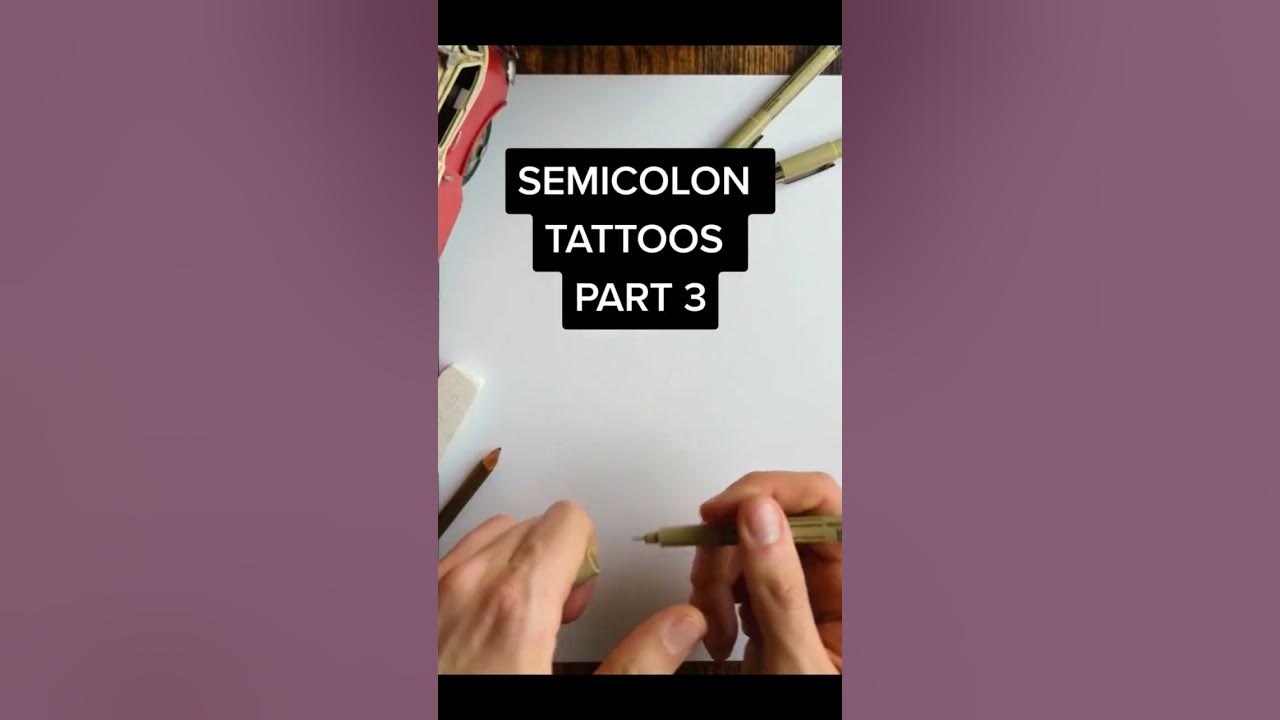 8. The History and Evolution of Semicolon Tattoos - wide 1