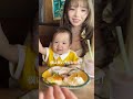 ミニぎしの外食が可愛すぎた…