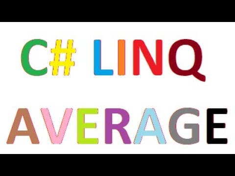 C# linq average