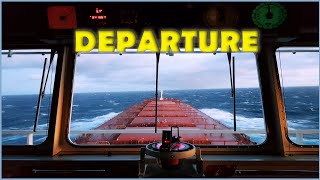 DEPARTURE FROM PORT. PROCEED TO ADRIFT POINT / ВЫХОД ИЗ ПОРТА. ЛОЖИМСЯ В ДРЕЙФ