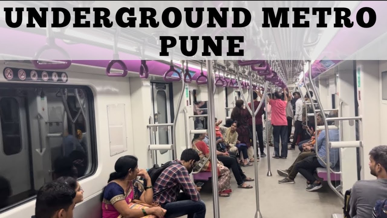 Underground pune metro मेट्रो रेल्वे भुयारी मार्ग 