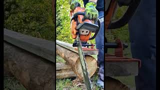Chainsaw Mill On Sassafras With A 2X6-Part 1