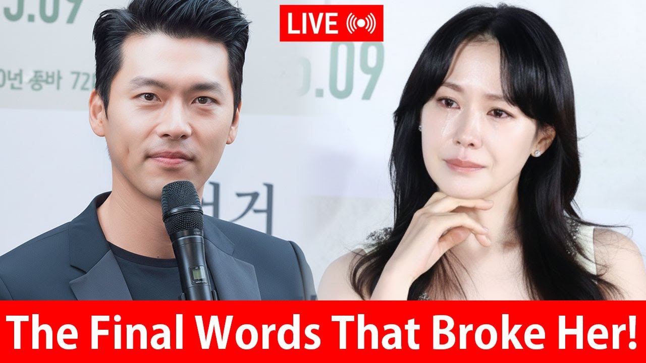 Сон Йе Джин разрыдалась после того, как Хён Бин раскрыл шокирующую правду об их трехлетнем браке!