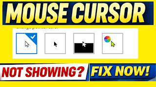 Laptop Mouse Cursor Not Showing? Fix Mouse Pointer Missing in Windows 11 / 10