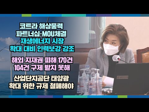 코트라 해상풍력 담당 인력 충원 필요 재생에너지 시장 확대 대비해야 2021 10 18 대한무역투자공사 국정감사 