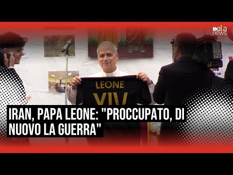 Video Iran, Papa Leone in visita al Quarticciolo. Preoccupato, di nuovo la guerra