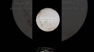 Indeed ALLAH 🕋 is our protector who guides us to his light 🕊️🌹 [Surah Tawbah 51] #sheikh  #shorts