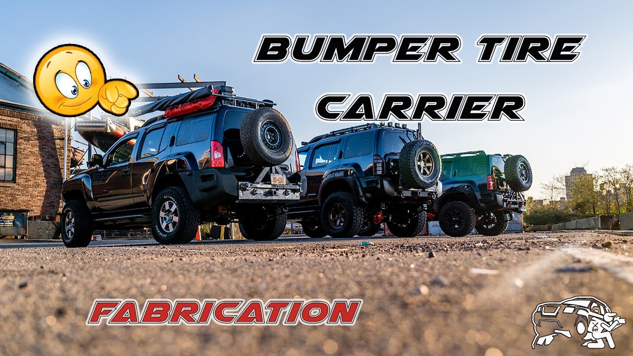 Xterra rear 2024 tire carrier