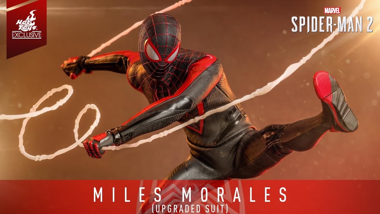 Hot Toys Marvel's SPIDER-MAN 2 MILES MORALES [Upgraded Suit] - YouTube