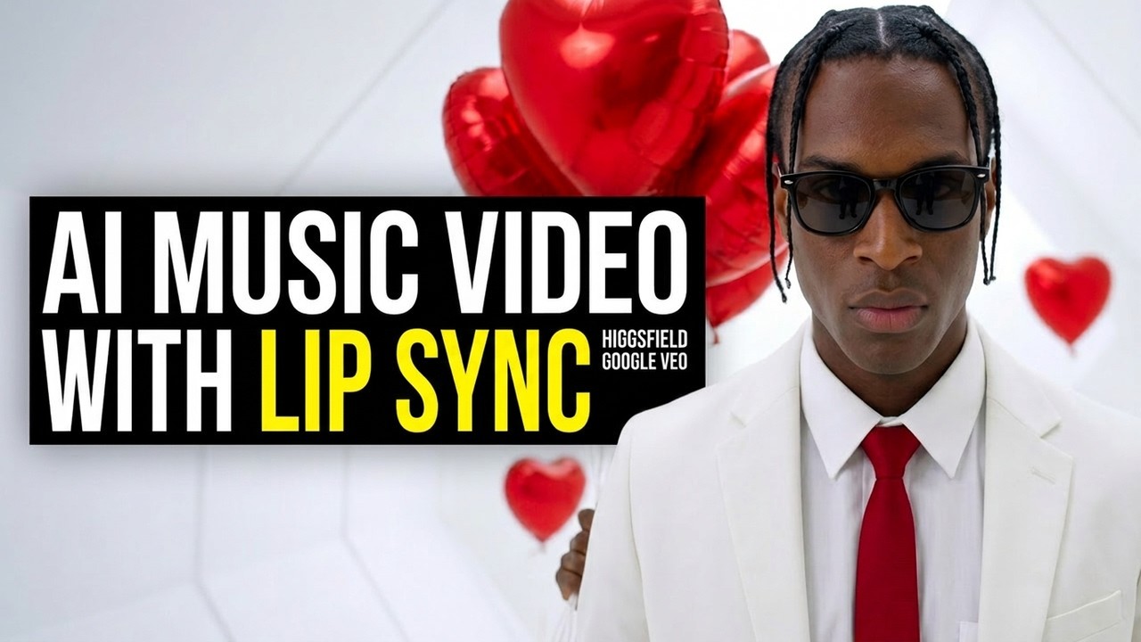 Cover AI Music Video Lip Sync | Full Tutorial (Higgsfield)