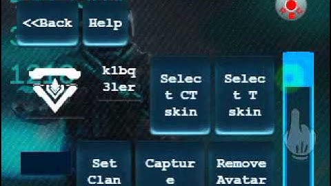How to set your own clan in cs portable android