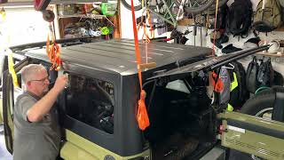 Jeep Hard Top Removal Solo By Myself